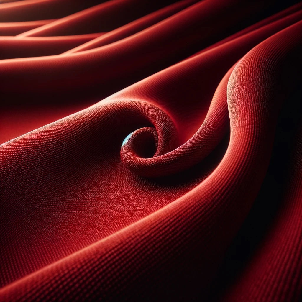 Red Blackout Curtain