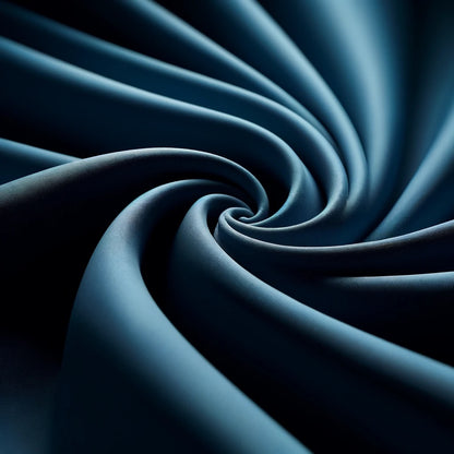 BLUE BLACKOUT CURTAIN