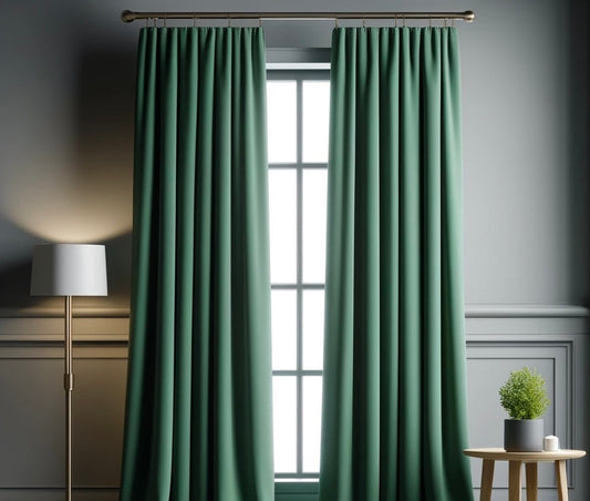 Green Blackout Curtain