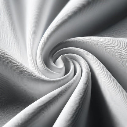 White Blackout Curtain